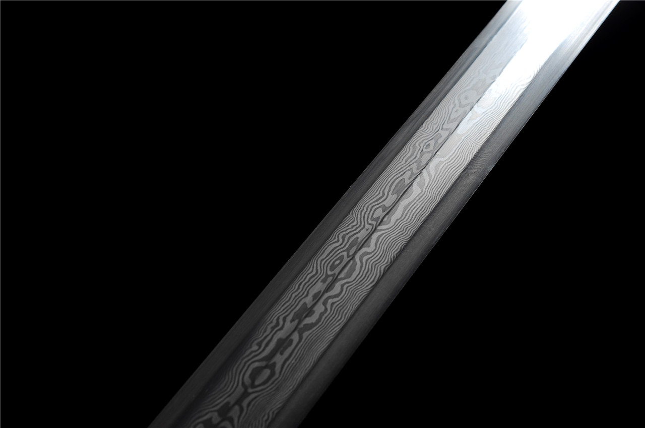 经典百炼钢八面汉剑|汉剑|花纹钢汉剑图片,汉剑